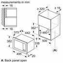 Bosch | Microwave Oven | BFL523MW3 | Built-in | 800 W | White-5
