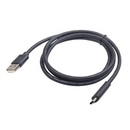 Kabelis Gembird USB Male - Type C Male 1.8m Black