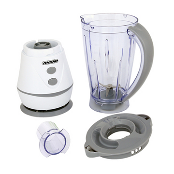 Mesko | MS 4060 | Tabletop | 500 W | Jar material Plastic | Jar capacity 1 L | White/ grey - 0