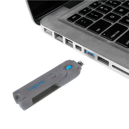 Logilink, USB port blocker (1x key and 8x locks), AU0045 | Logilink