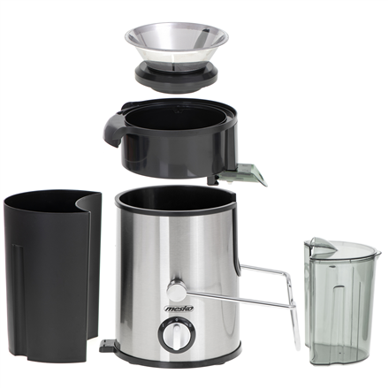 Mesko | Extracteur de jus | MS 4126b | Type Extracteur de jus | Acier inoxydable | 600 W | Nombre de vitesses : 3