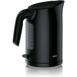 Braun | Kettle | WK3100BK PurEase | Standard | 2200 W | 1.7 L | Plastic | 360° rotational base | Black - 0