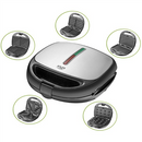 Adler | Sandwich maker | AD 3040 | Number of plates 5 | Multigrill | Number of pastry 2 | 1200 W | Ceramic coating | Black-2