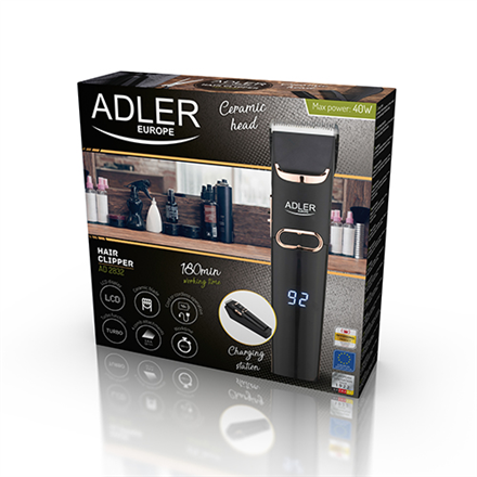 Adler AD 2832 hair clipper Black
