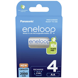 Rechargeable batteries PANASONIC ENELOOP AA 2000 mAh 4 szt (BK-3MCDE/4CP)