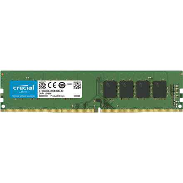 Mémoire DDR4-3200 UDIMM CL22 Crucial 8 Go (8 Gbit/16 Gbit)