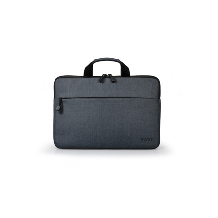 PORT DESIGNS | Belize | Fits up to size 13.3 " | Toploading laptop case | Black | Shoulder strap