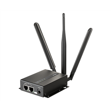 MODEM D-LINK M2M 4G, 1 x LAN FE, 1 x WAN/LAN FE, 2 x 3FF Micro-SIM, 2 x antene SMA, carcasa zinc rezistenta la coroziune "DWM-313" (timbru verde 1.5 lei)