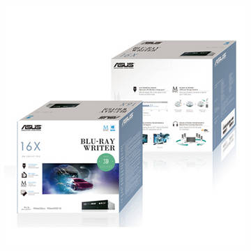 ASUS BW-16D1HT optical disc drive Internal Blu-Ray DVD Combo Black - 0