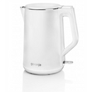 Gorenje | Kettle | K15DWW | Electric | 2200 W | 1.5 L | Plastic + metal | 360° rotational base | White-1