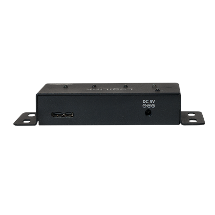 HUB 4xUSB3.0 Aktywny Metalowa obudowa