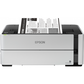 Imprimanta Inkjet CISS Mono EPSON EcoTank M1170, A4, Functii: Impr., Viteza de Printare Monocrom: 39 ppm,Conectiv:USB|Retea|WiFi, Duplex:Da, ADF:Nu, (timbru verde 11 lei) "C11CH44402"(RAPO)
