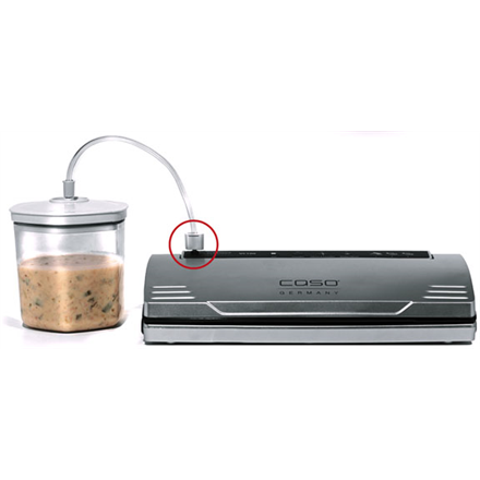 Caso 01260 Ensemble de 3 récipients sous vide