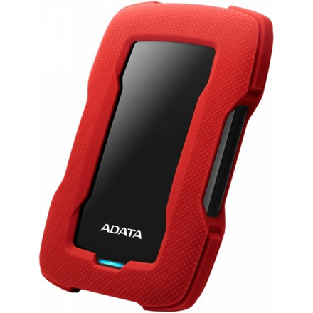 ADATA Durable Lite HD330 2TB HDD / externí / 2,5" / USB 3.1 / červená