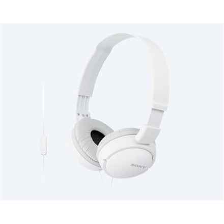 Sony | MDR-ZX110APW.CE7 | Filaire | Supra-auriculaire | Microphone | Blanc