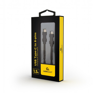 Gembird | USB Type-C to 8-pins charging & data cable | CC-USB2-CM8PM-1.5M | 8-pin | USB Type-C - 0