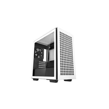 Deepcool | CH370 | Fenêtre latérale | Blanc | Micro ATX | Alimentation incluse Non | ATX PS2