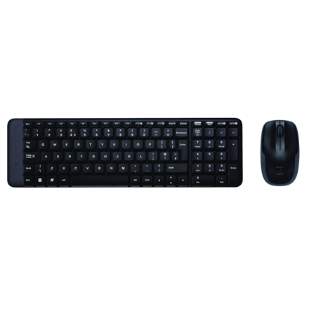 LOGITECH MK220 Wireless Combo - BLACK - RUS
