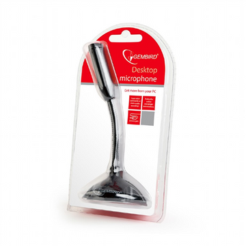 microphone de bureau Gembird MI C-D-02 Noir - 0