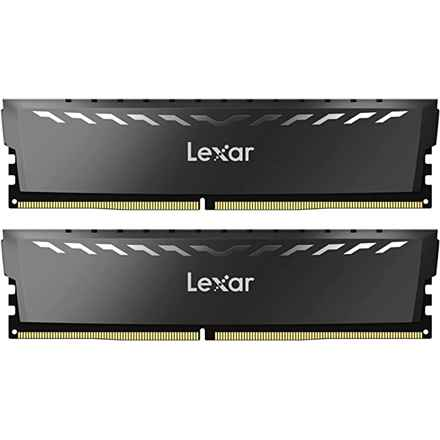 Lexar 2x8GB THOR DDR4 3200 UDIMM XMP Memory with heatsink. Dual pack