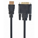 Gembird 3 m hdmi/dvi m/m dvi-d noir