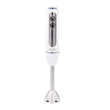 Adler | Mixeur plongeant | AD 4625w | Mixeur plongeant | 1500 W | 5 vitesses | Mode Turbo | Blanc