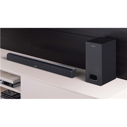 Sharp HT-SBW110 soundbar speaker Black 2.1 channels 180 W
