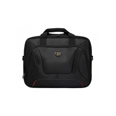 PORT DESIGNS | Courchevel | Fits up to size 15.6 " | Messenger - Briefcase | Black | Shoulder strap