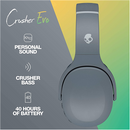 Skullcandy Crusher EVO Bluetooth Wireless Over-ear Headphones, BT 5.0, Gray EU (S6EVW-N744)-3