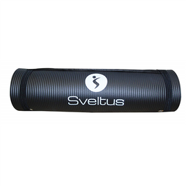 Fitness mat SVELTUS 140x60x1cm Black - 0