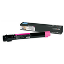 Cartouche de toner Lexmark (C950X2MG), magenta