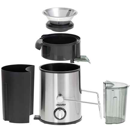 Mesko | Extracteur de jus | MS 4126b | Type Extracteur de jus | Acier inoxydable | 600 W | Nombre de vitesses : 3