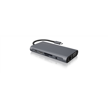 Stacja dokująca IB-DK4040-CPD TYPE-C z dwoma interfejsami wideo