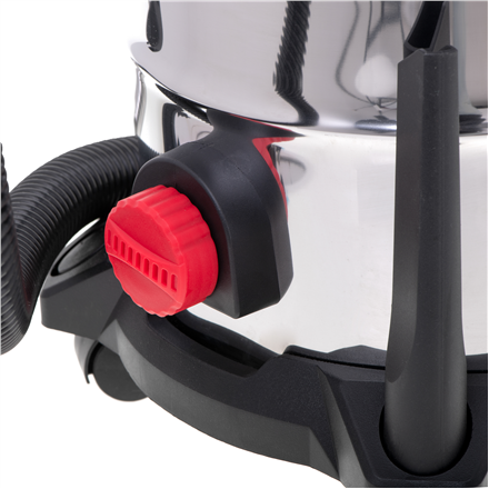 Camry | Aspirateur industriel professionnel | CR 7045 | Avec sac | Aspiration eau | Puissance 3400 W | Capacité poussière 25 L | Rouge/Argent