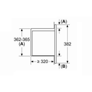 Bosch | Four à micro-ondes | BFL623MS3 | Encastrable | 20 L | 800 W | Acier inoxydable