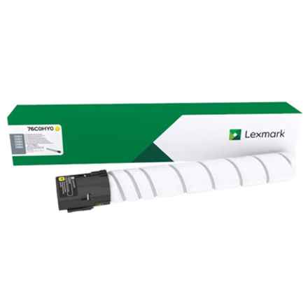 Cartouche de toner Lexmark 76C0HY0 1 pièce(s) Original Jaune