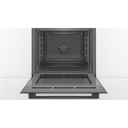 BOSCH Oven HBA530BB0S, Width 60cm, Energy class A, EcoClean, Black