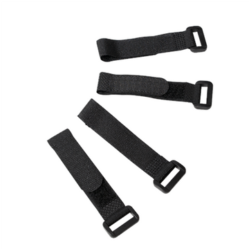 Organizator kabli, rzep, 15cm, 10szt. czarny - 0