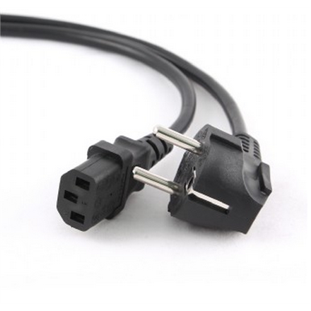 Gembird PC-186-VDE-10M power cable Black CEE7/4 C14 coupler