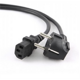 Gembird PC-186-VDE-10M power cable Black CEE7/4 C14 coupler