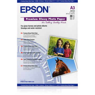 Premium Glossy Photo Paper A3, 250g/m2, 20 sheets