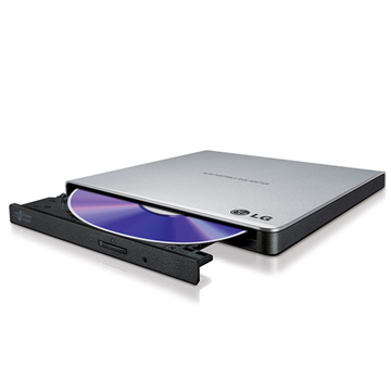 Hitachi-LG GP57ES40 / DVD-RW / externí / M-Disc / USB / stříbrná