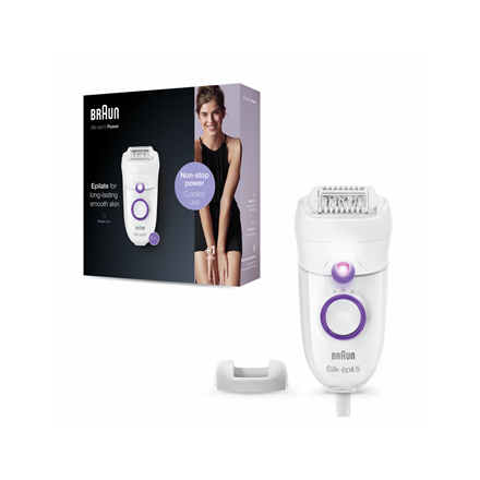 Braun | Épilateur | SE5505P Silk-épil | Blanc