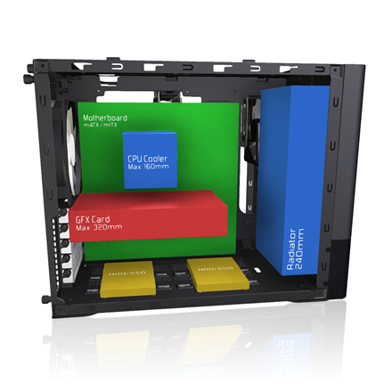 Fractal Design Node 804 Cube Black