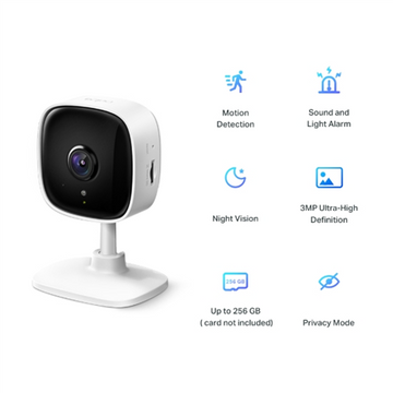 TP-Link Tapo Home Security Wi-Fi Camera - 0