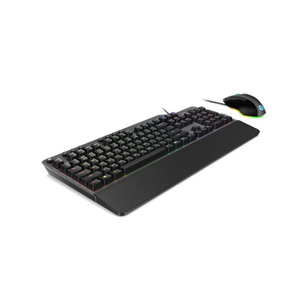 Lenovo Legion K500 keyboard Gaming USB QWERTY US English Black, Grey