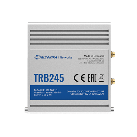 Passerelle/contrôleur Teltonika TRB245 10, 100 Mbit/s