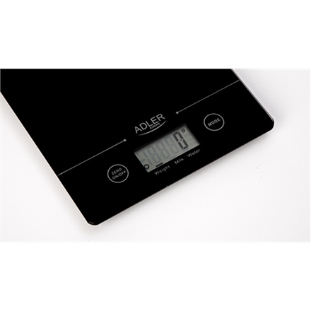 Adler AD 3138 b Mechanical kitchen scale Black Countertop Rectangle
