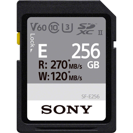 Sony SD Card 256GB UHS-II SF-E Series