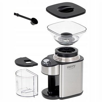 Camry CR 4443 coffee grinder Burr grinder Black,Silver - 0